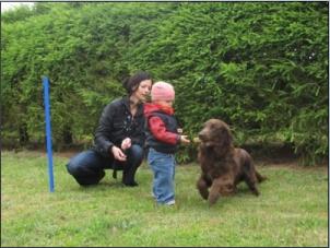 Den Keks soll Jamo apportieren!